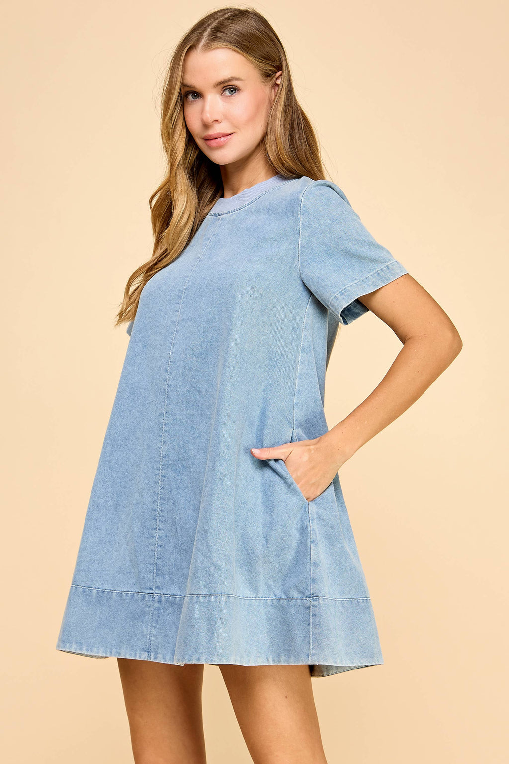 The Stephanie Denim Dress