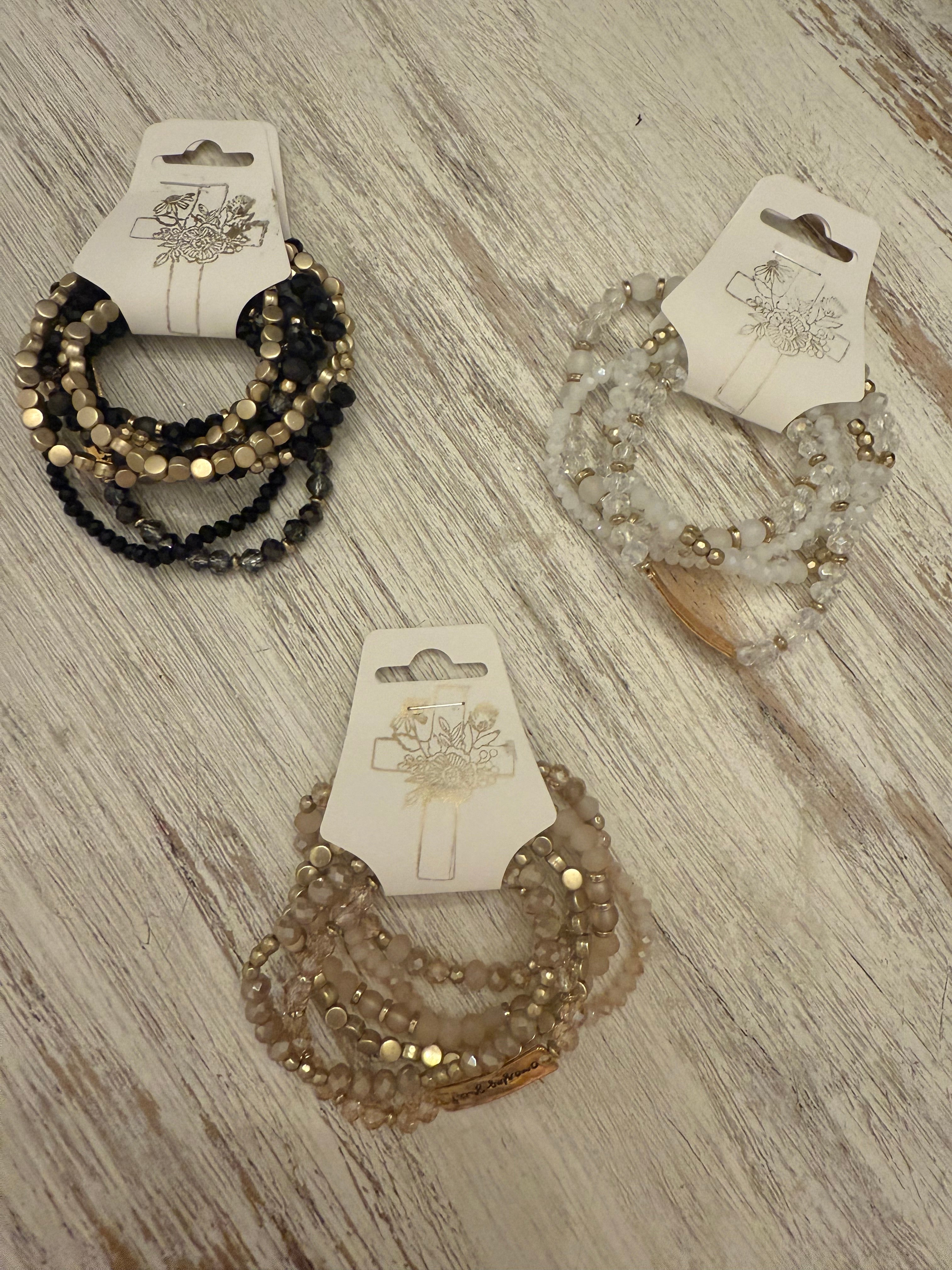 Amazing Grace Stack Bracelets