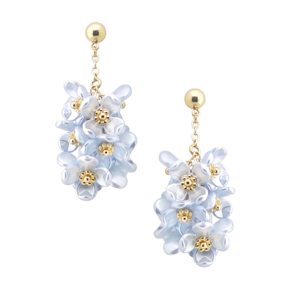 FLOWER CLUSTER EARRINGS