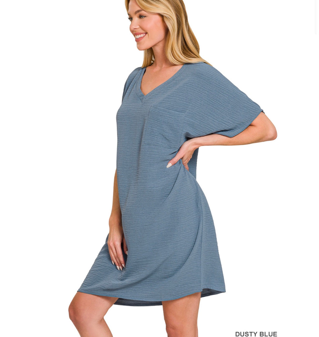 Blue Airflow Dress