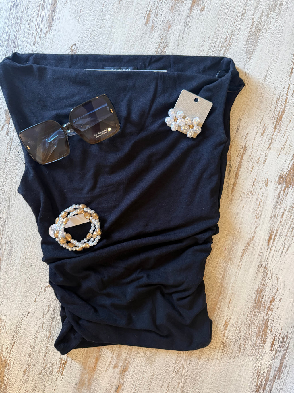 Summer Nights Top Black