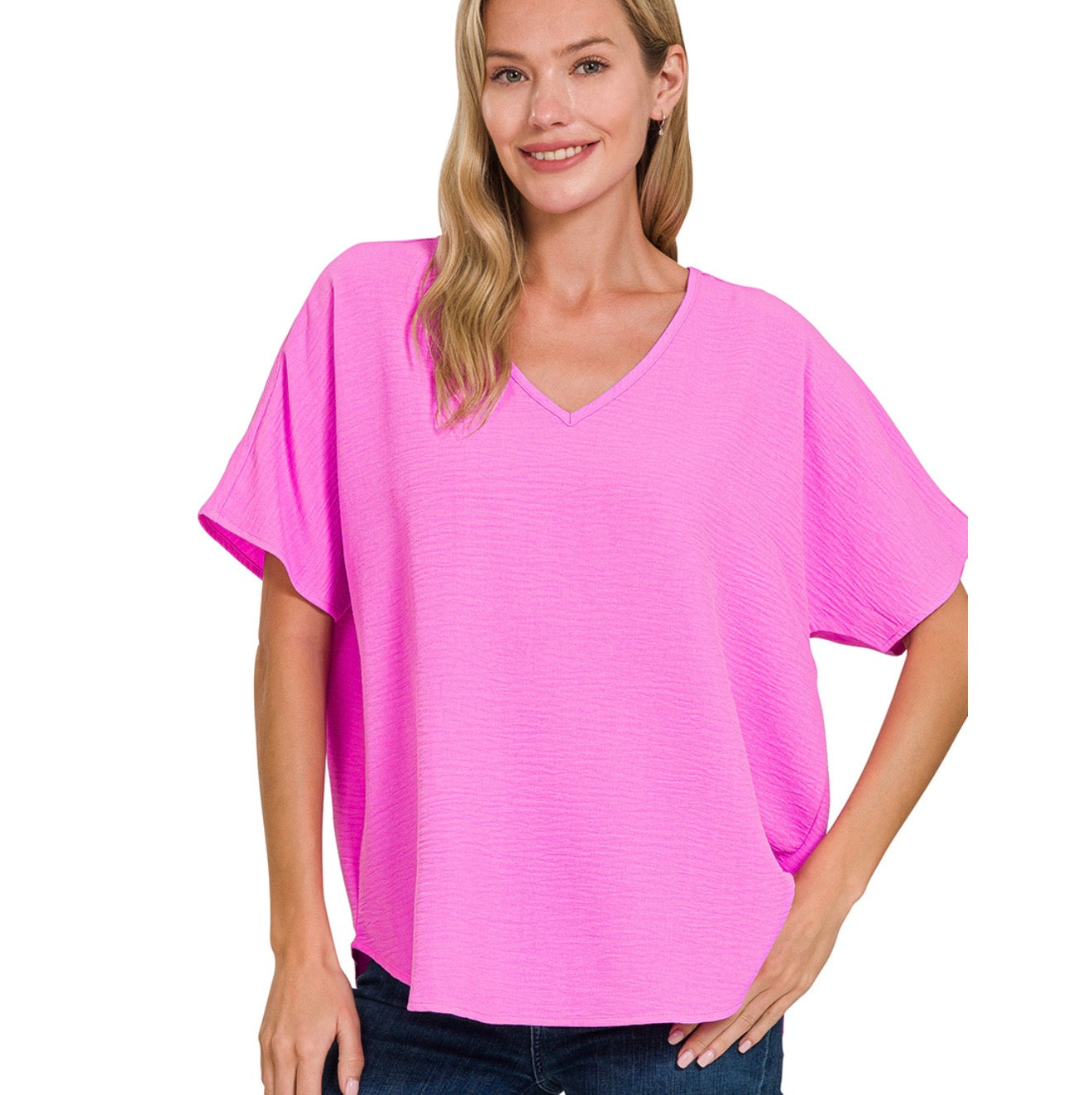Pink Sunset Airflow Top