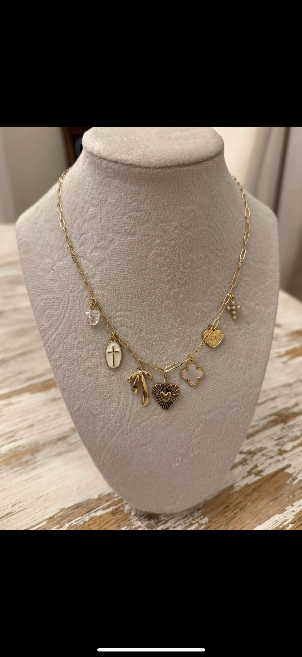 Faith Charm Necklace