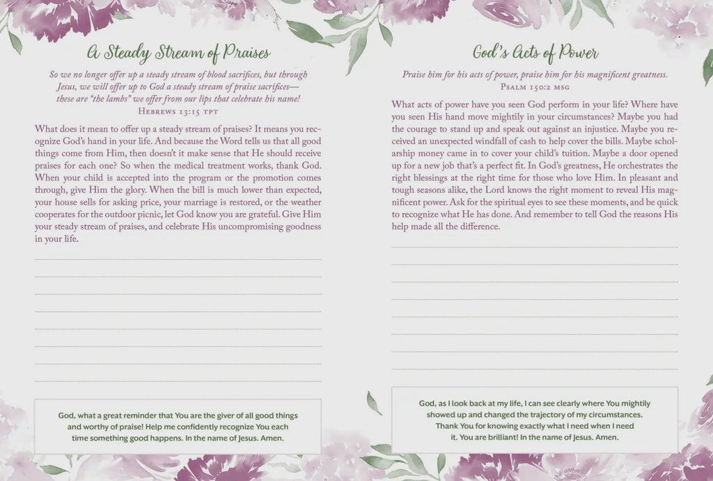 Raise a Hallelujah Prayer & Praise Journal