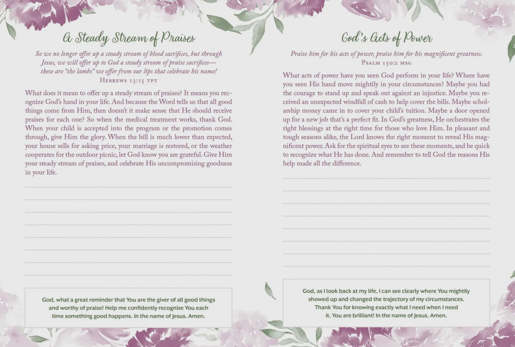 Raise a Hallelujah Prayer & Praise Journal