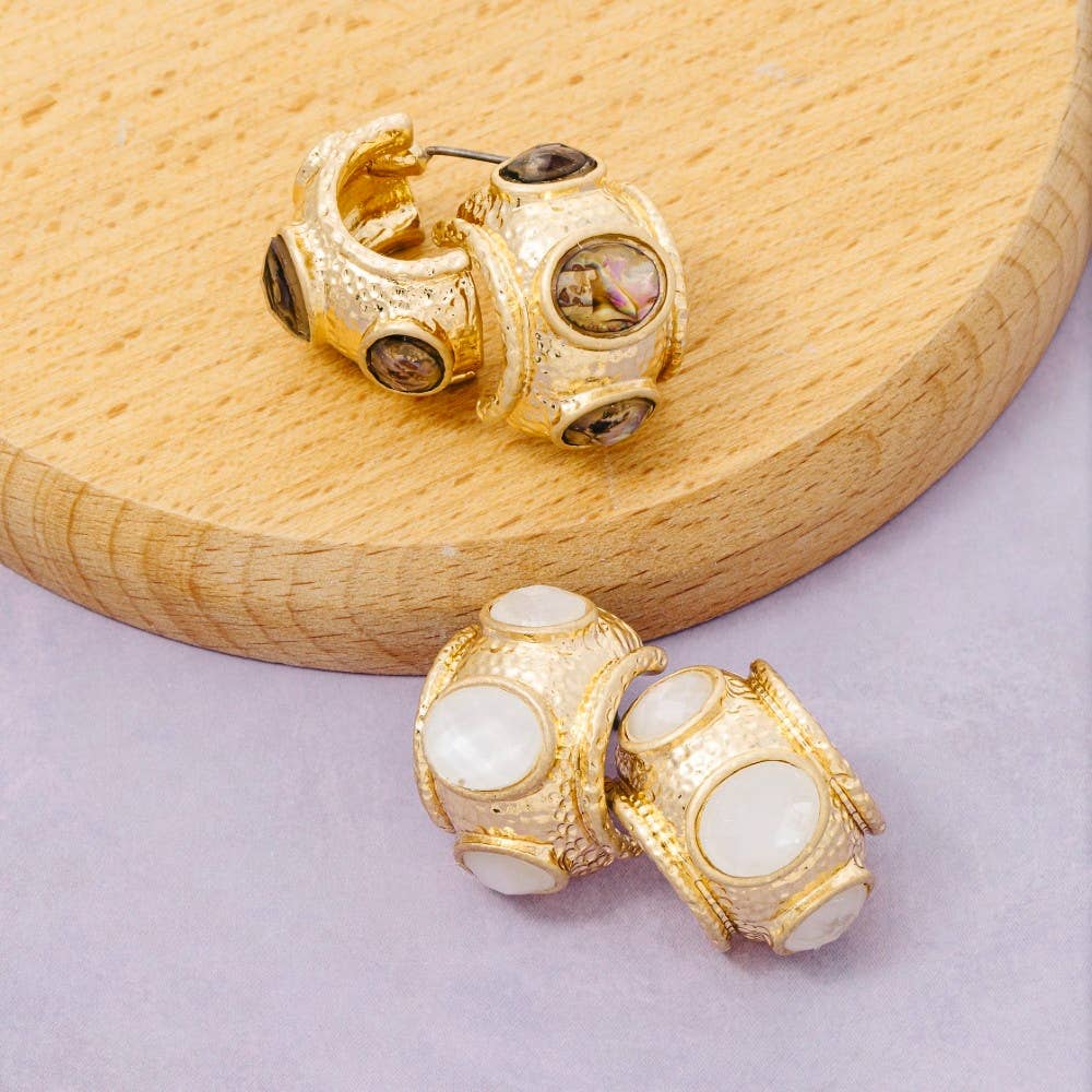 Golden charm Earrings