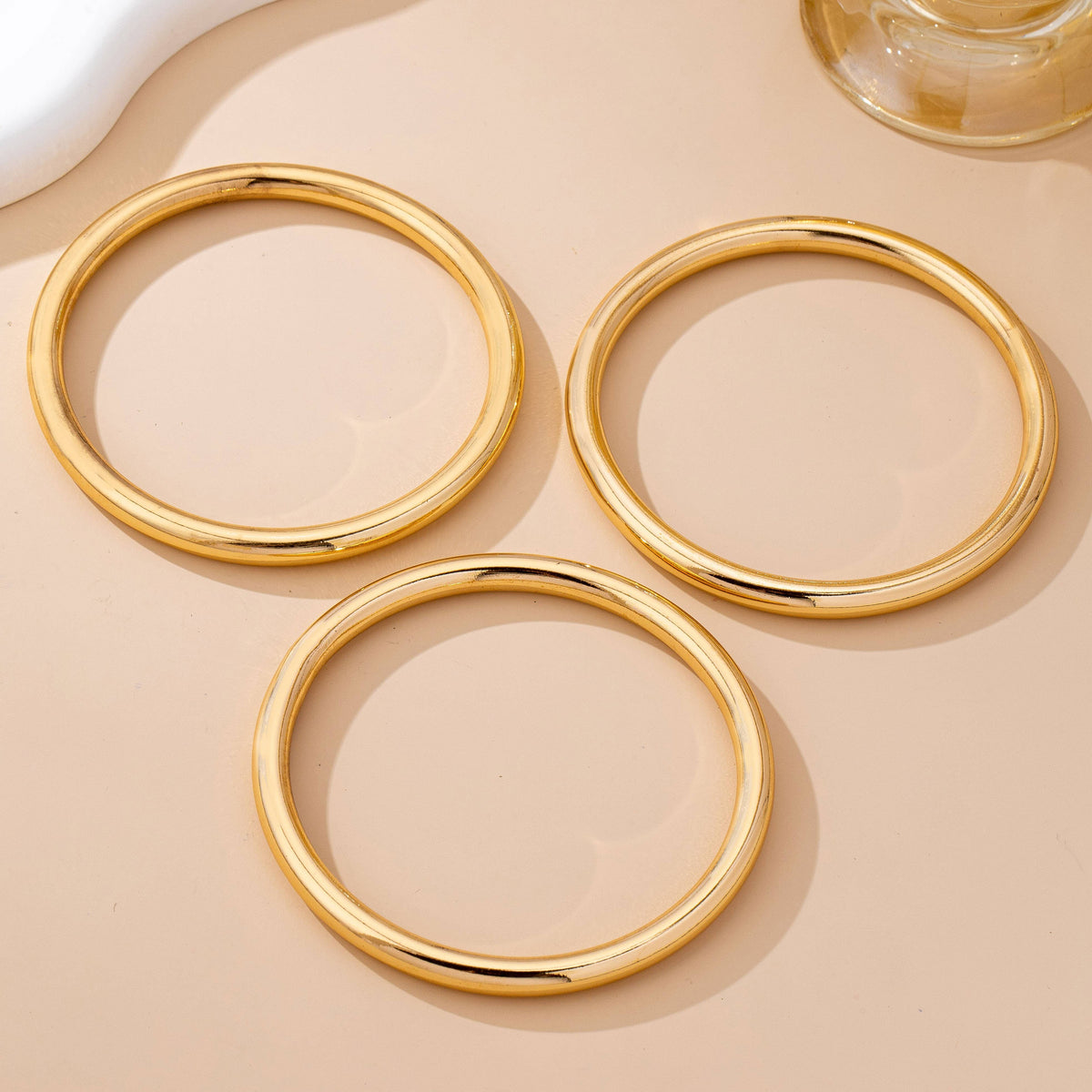 Chunky Triple Tube Bangle Set ETA 9/16