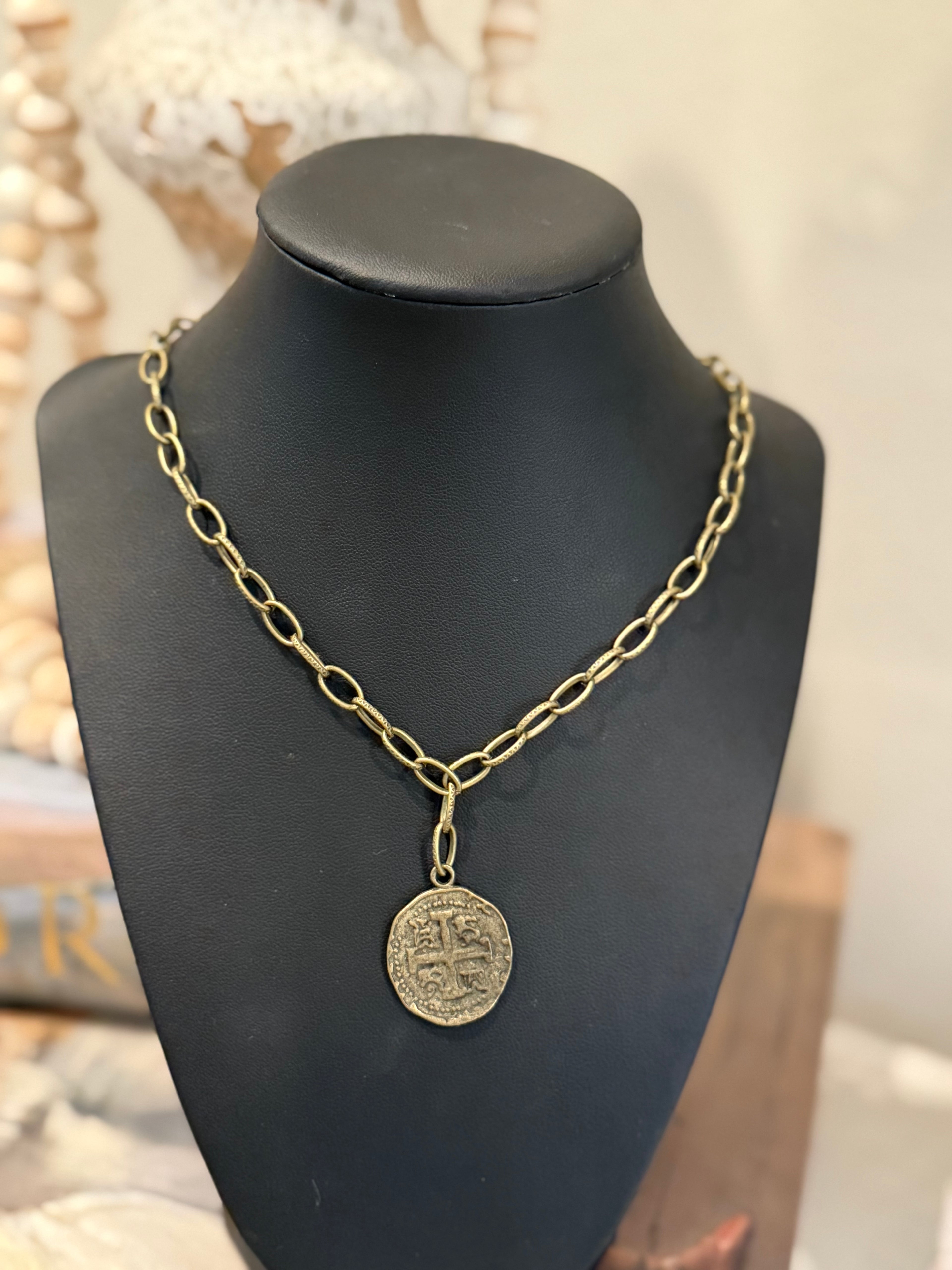 Jackie Bronze Necklace