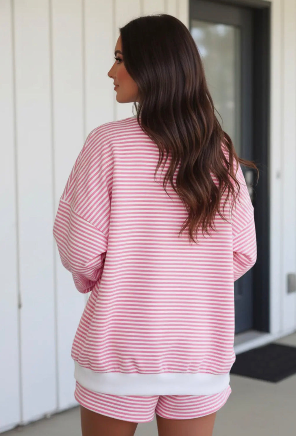 Pretty In Pink Stripe Set