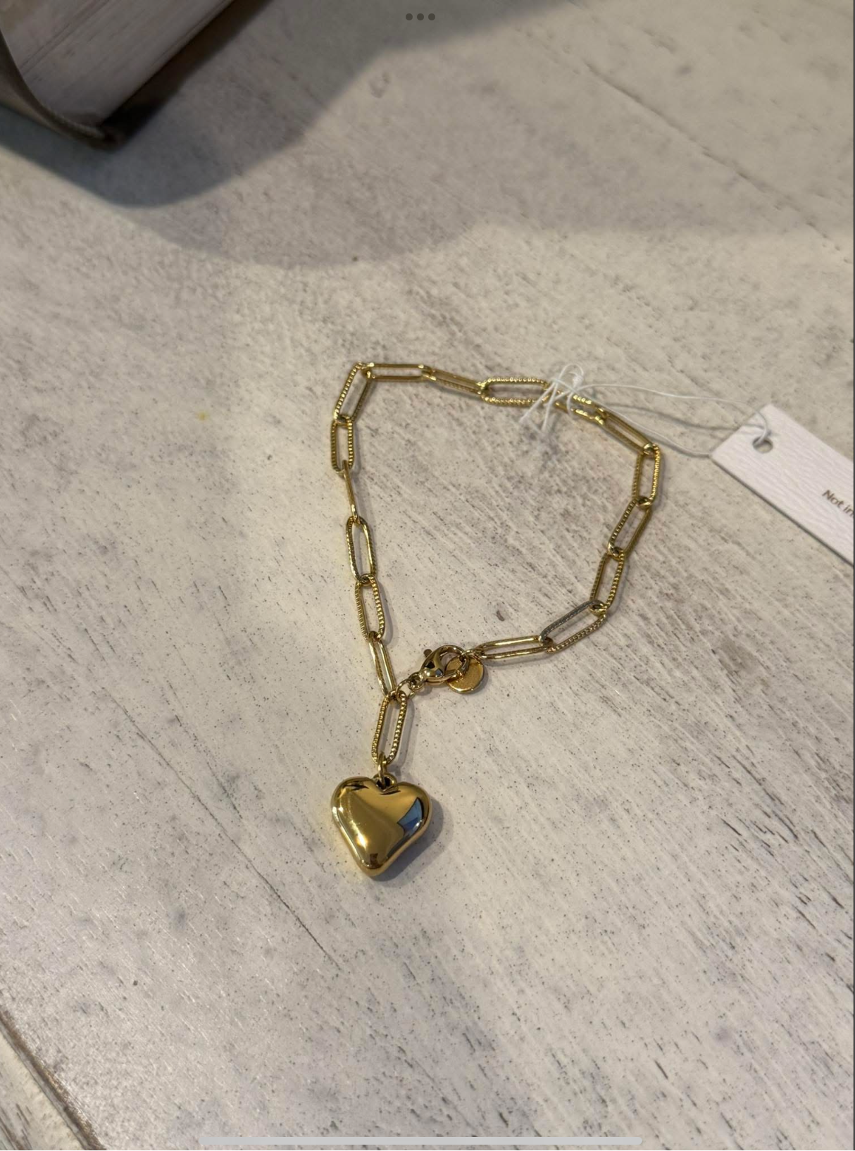 Jen Heart Charm Bracelet