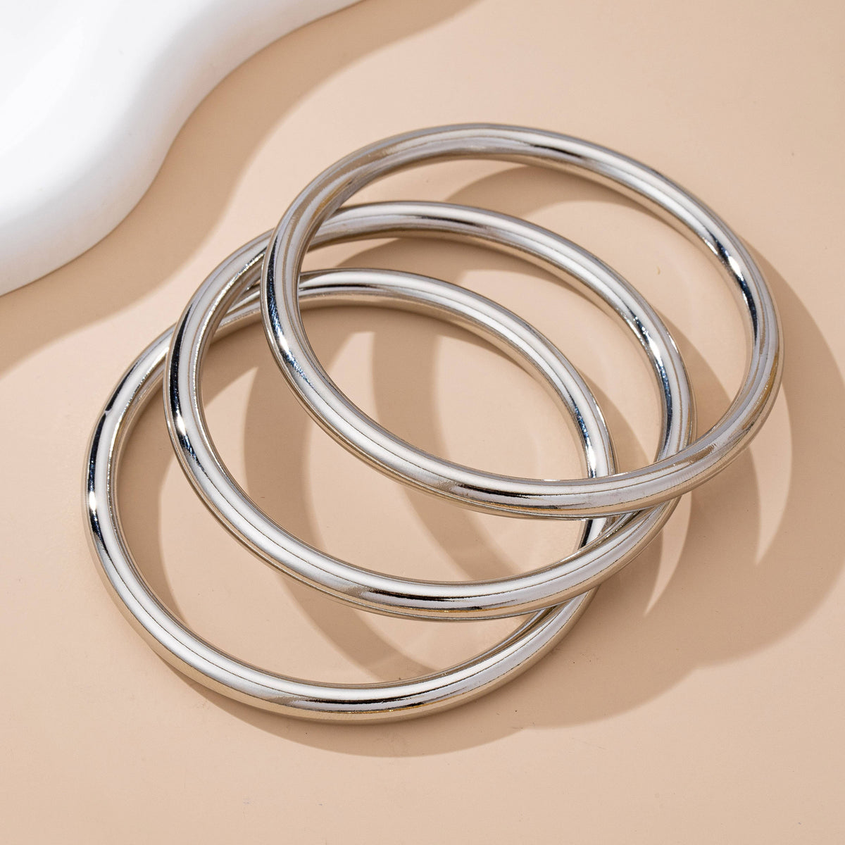 Chunky Triple Tube Bangle Set ETA 9/16