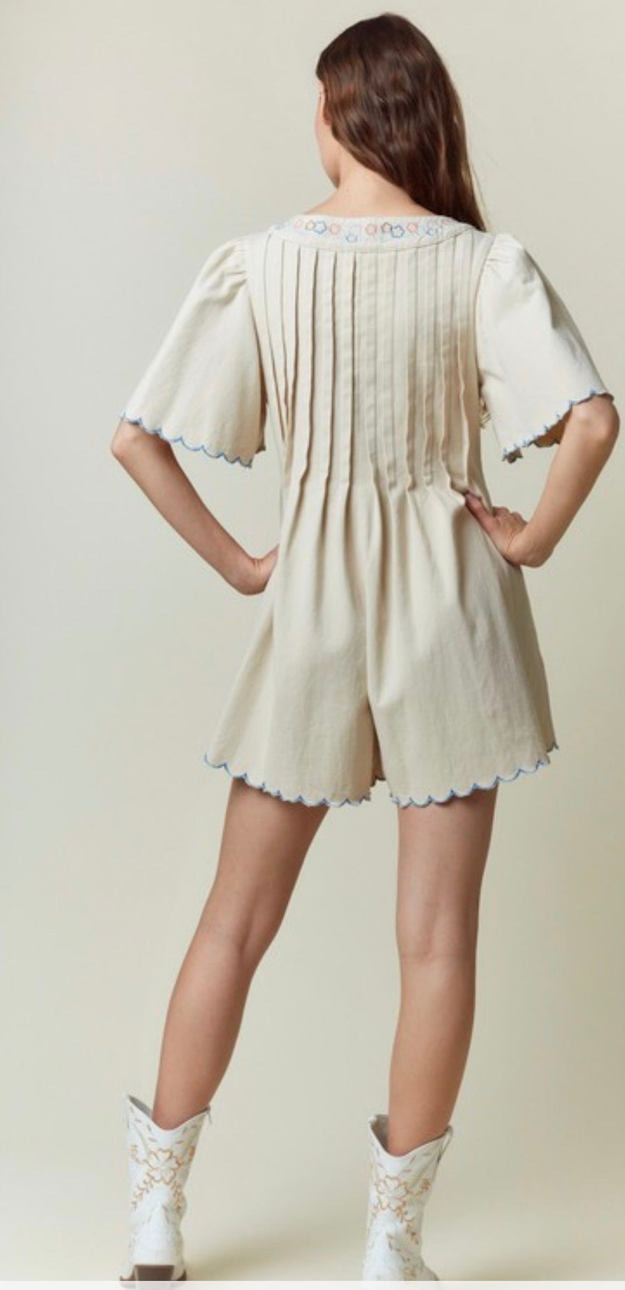 Peach Love So Sweet Romper