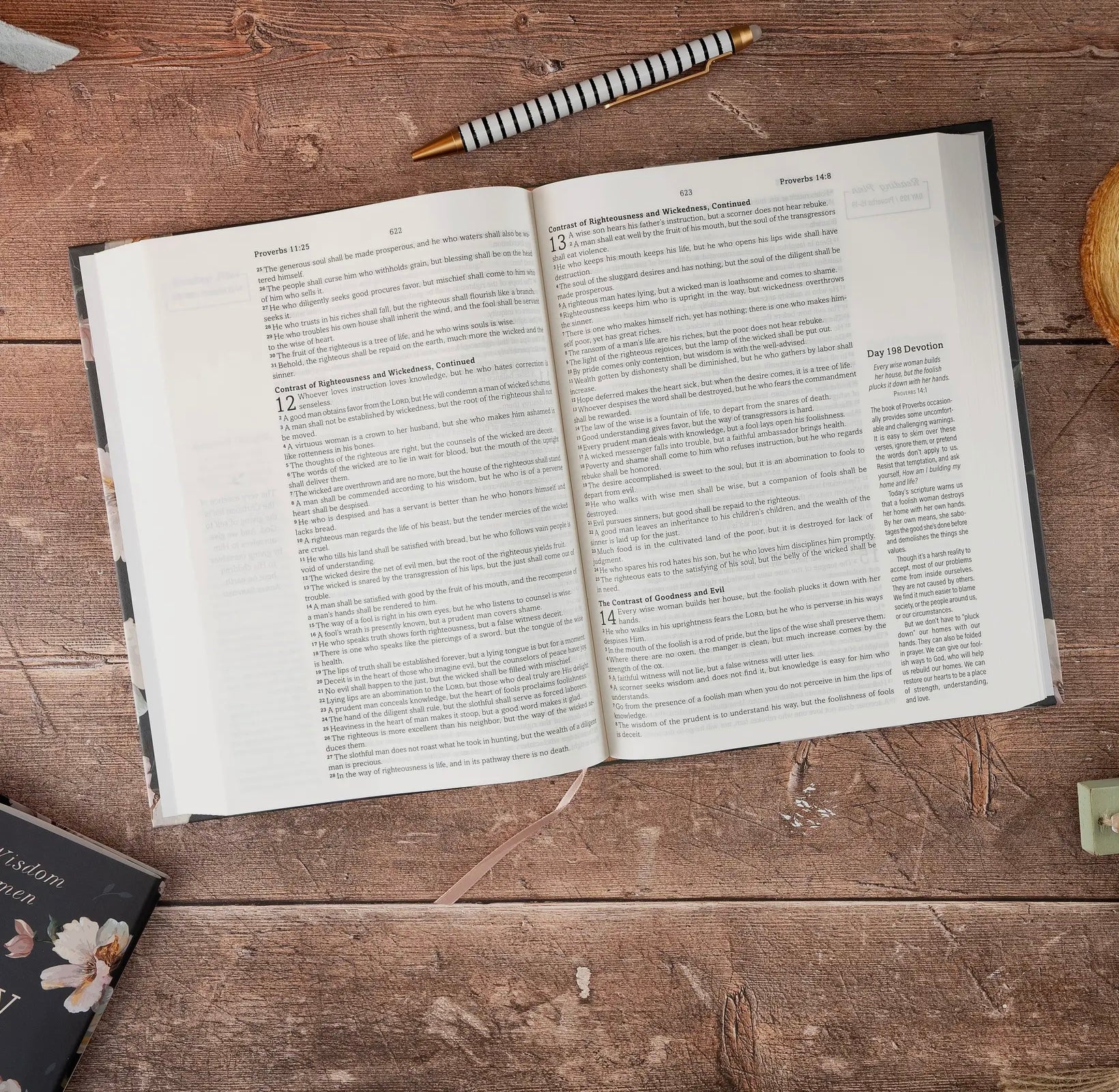 Daily Wisdom for Women SKJV Devotional Bible