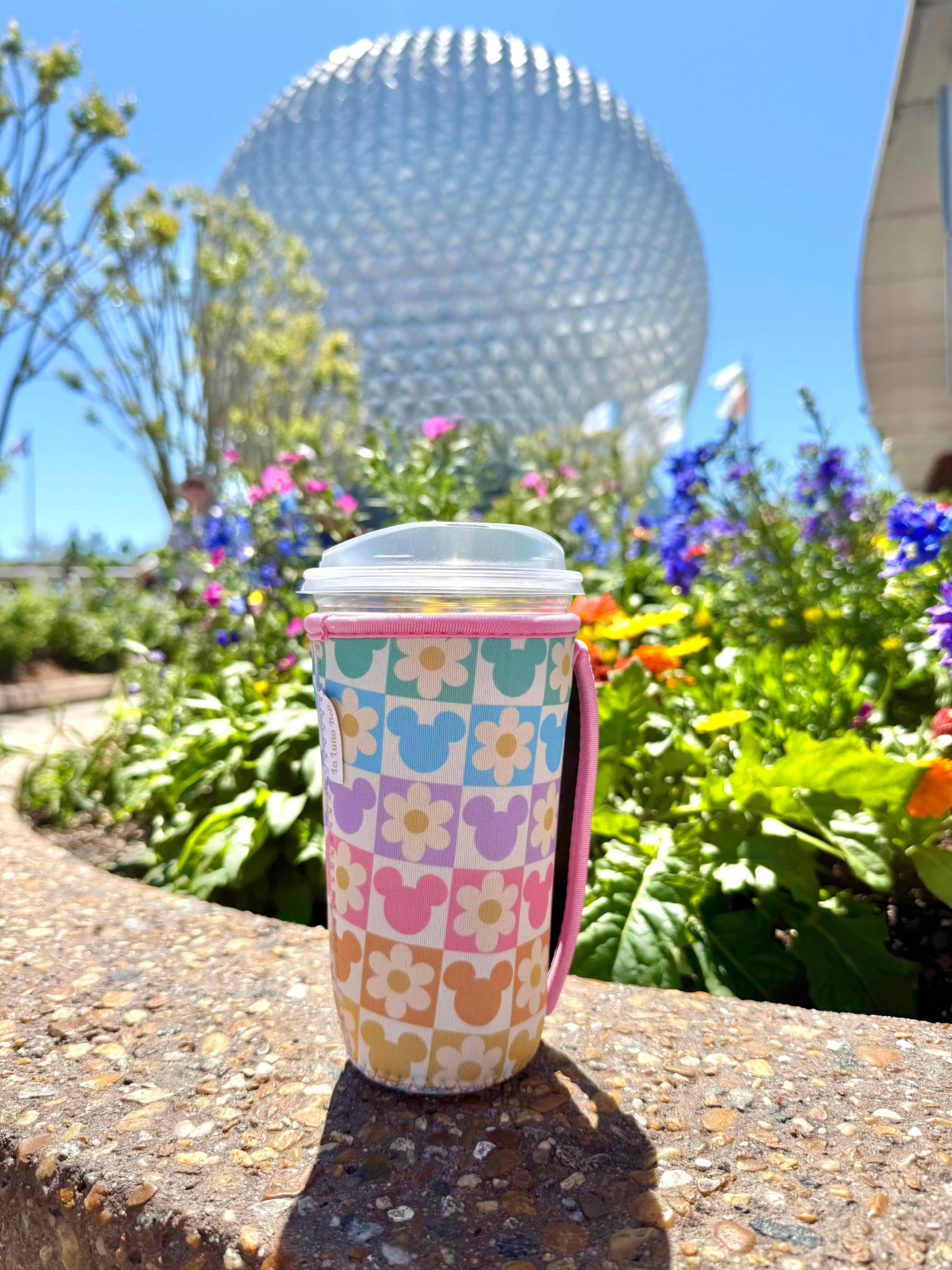 Mickey Flower Large Cup Sleeve