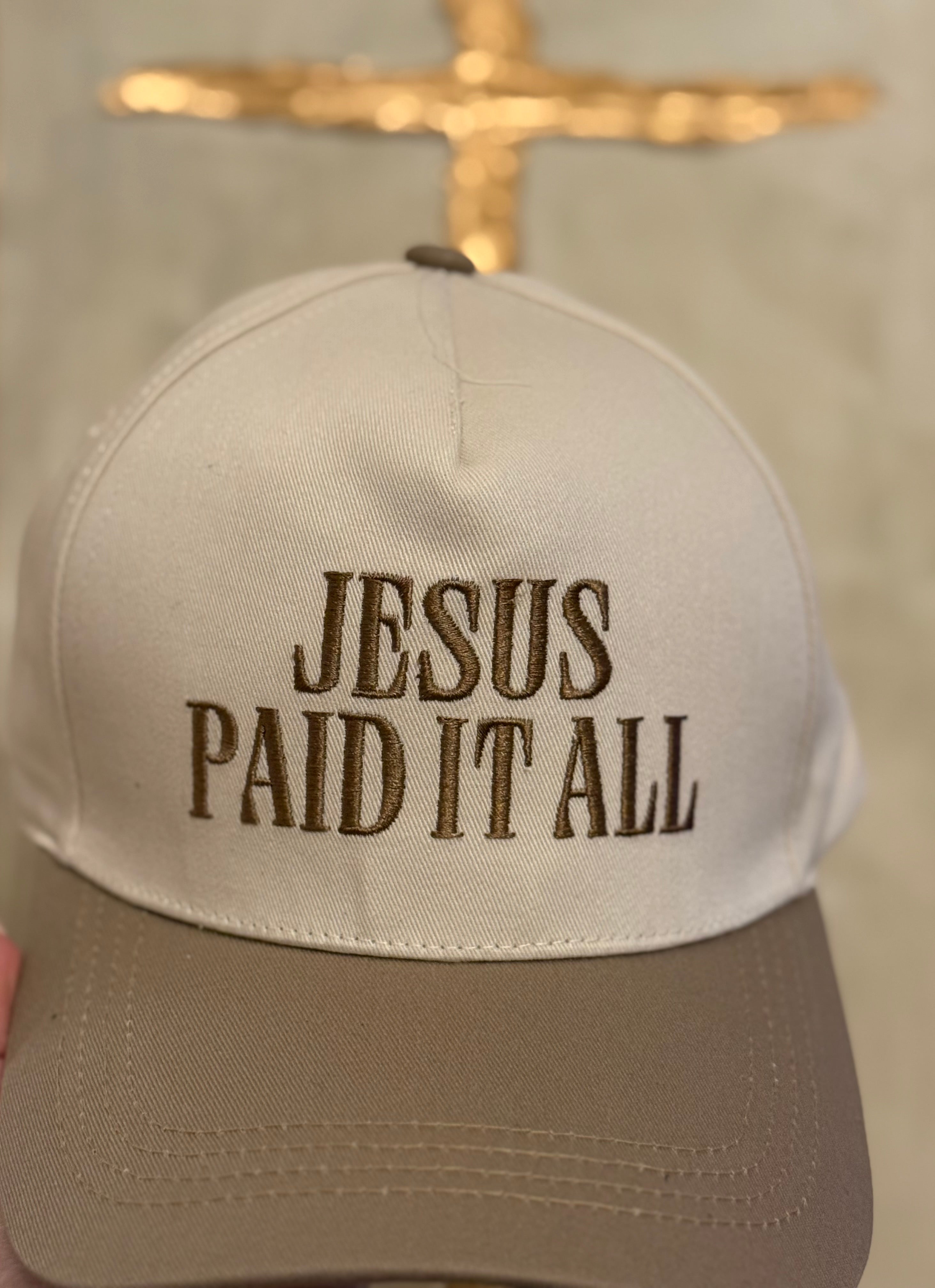 Jesus Paid It All