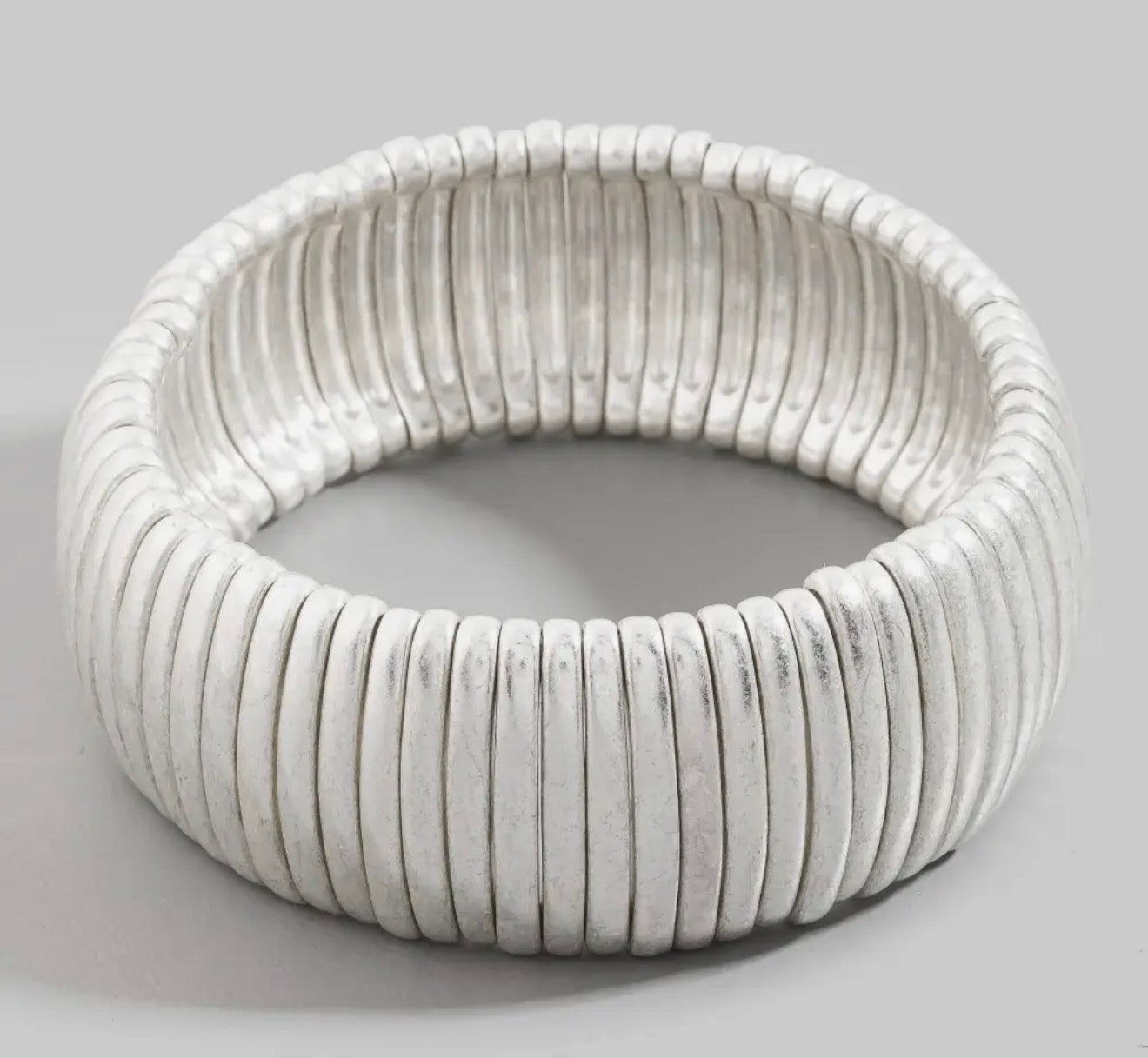 Silver Stretch Bracelet