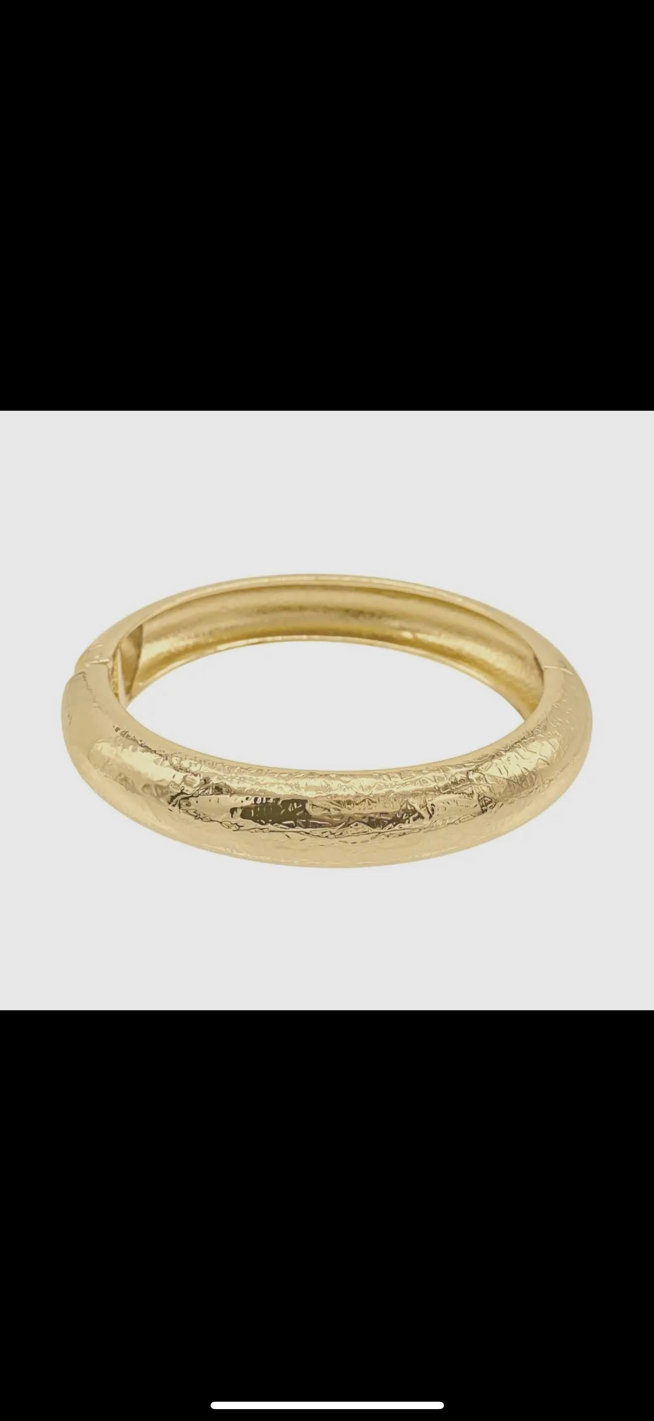 Gold Bangle Bracelet