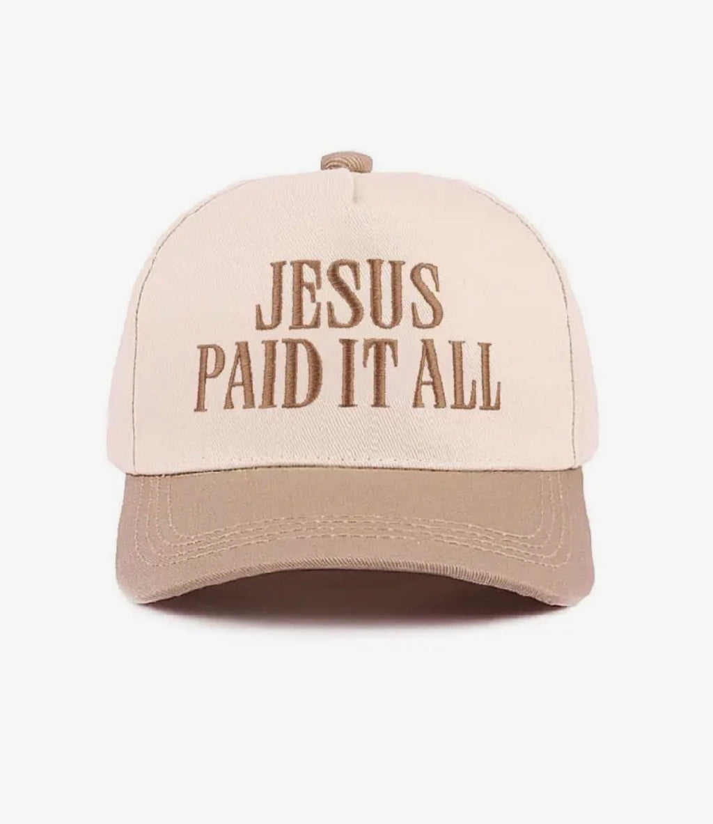 Jesus Paid It All