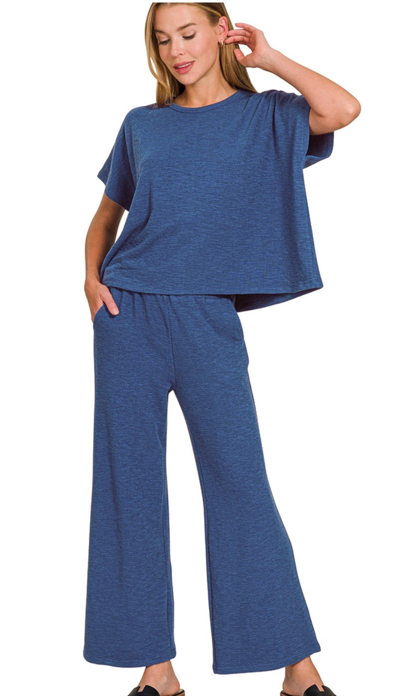 Blue Pant Set