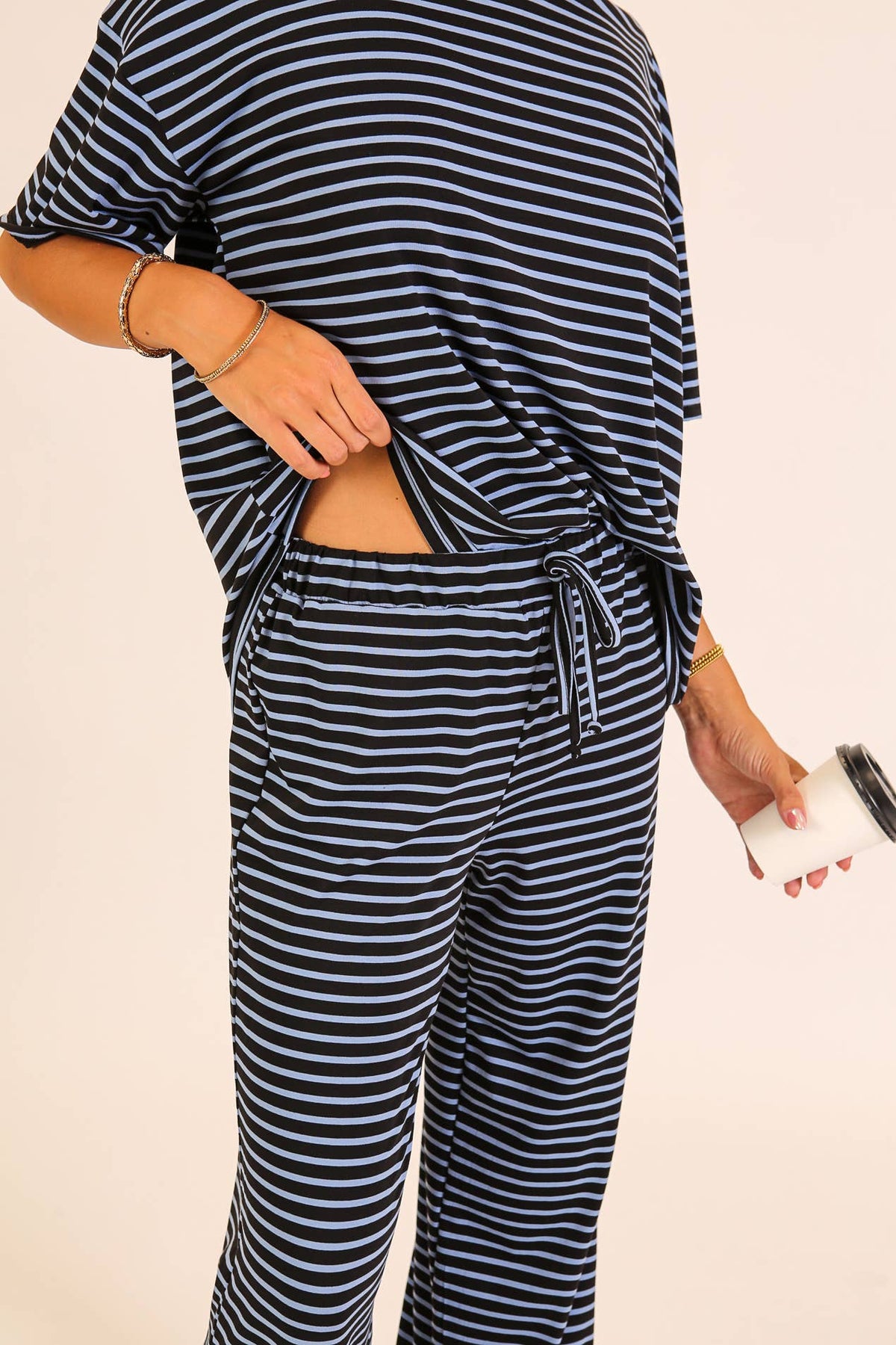Striped Lounge Top & Pants Set ETA 10/7