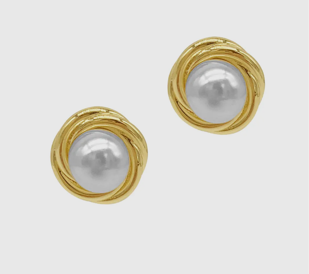 Cultured Pearl Stud Earrings