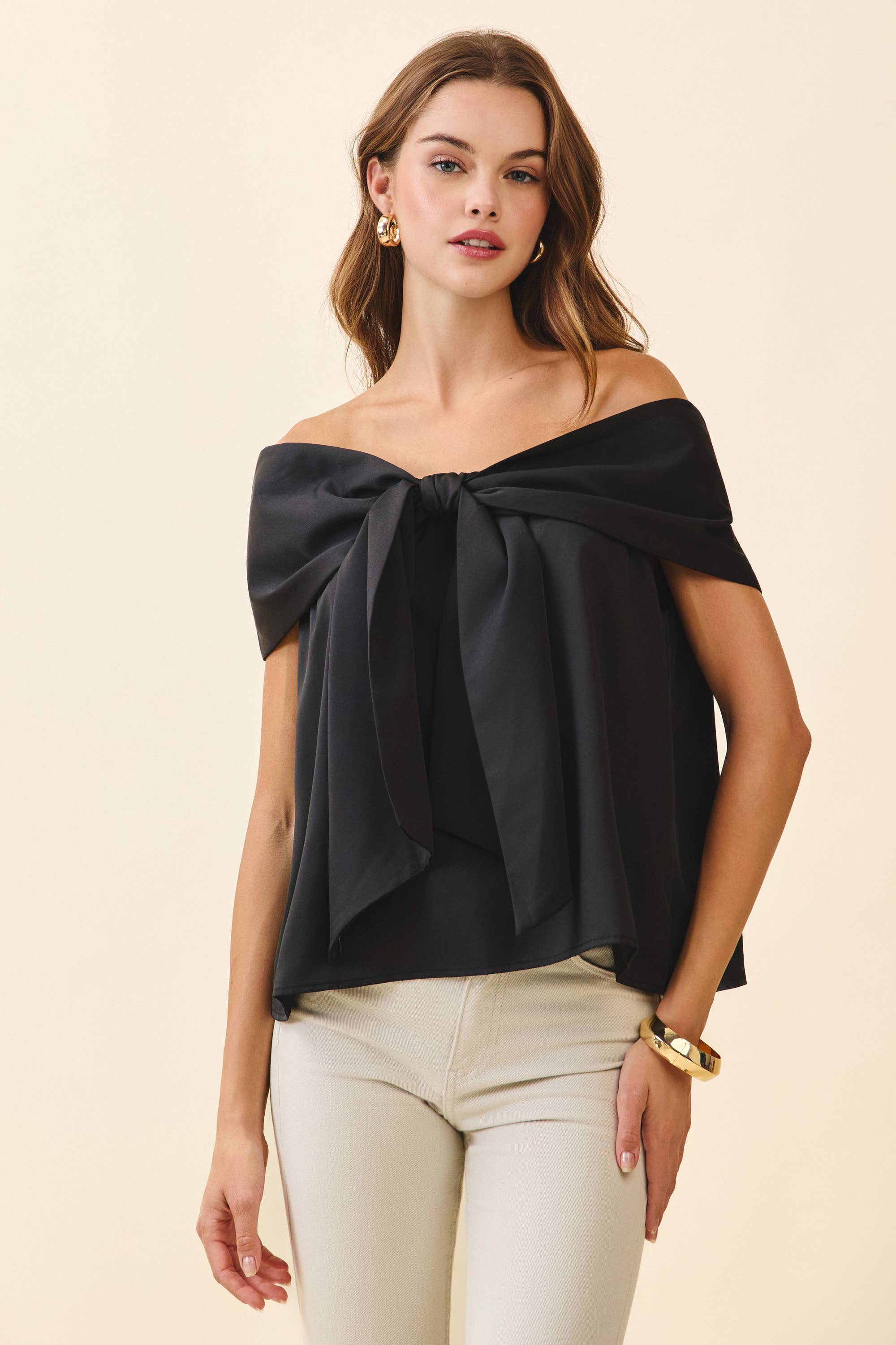 The Audrey Statement Top Black Or Red