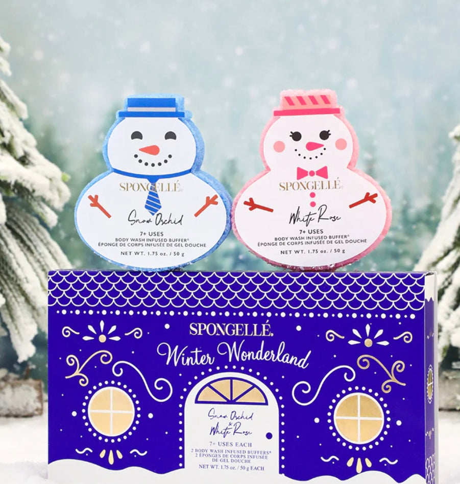 Spongelle Winter Wonderland Gift Set Snowmen