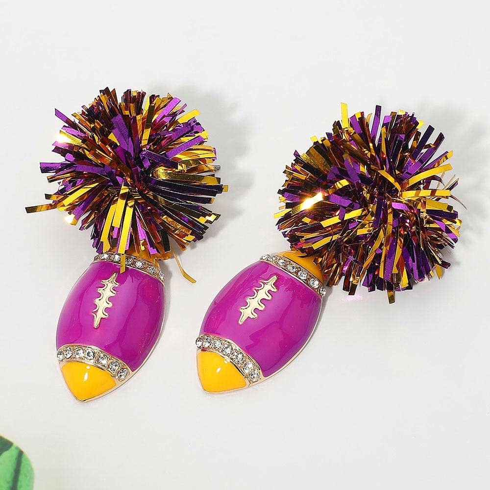 LSU Game Day Earrings