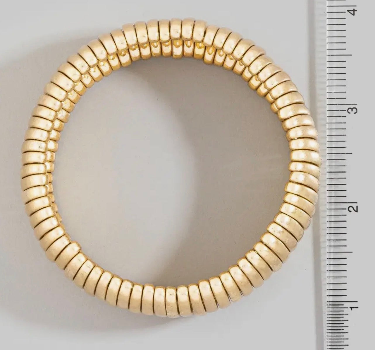 Gold Stretch Bracelet