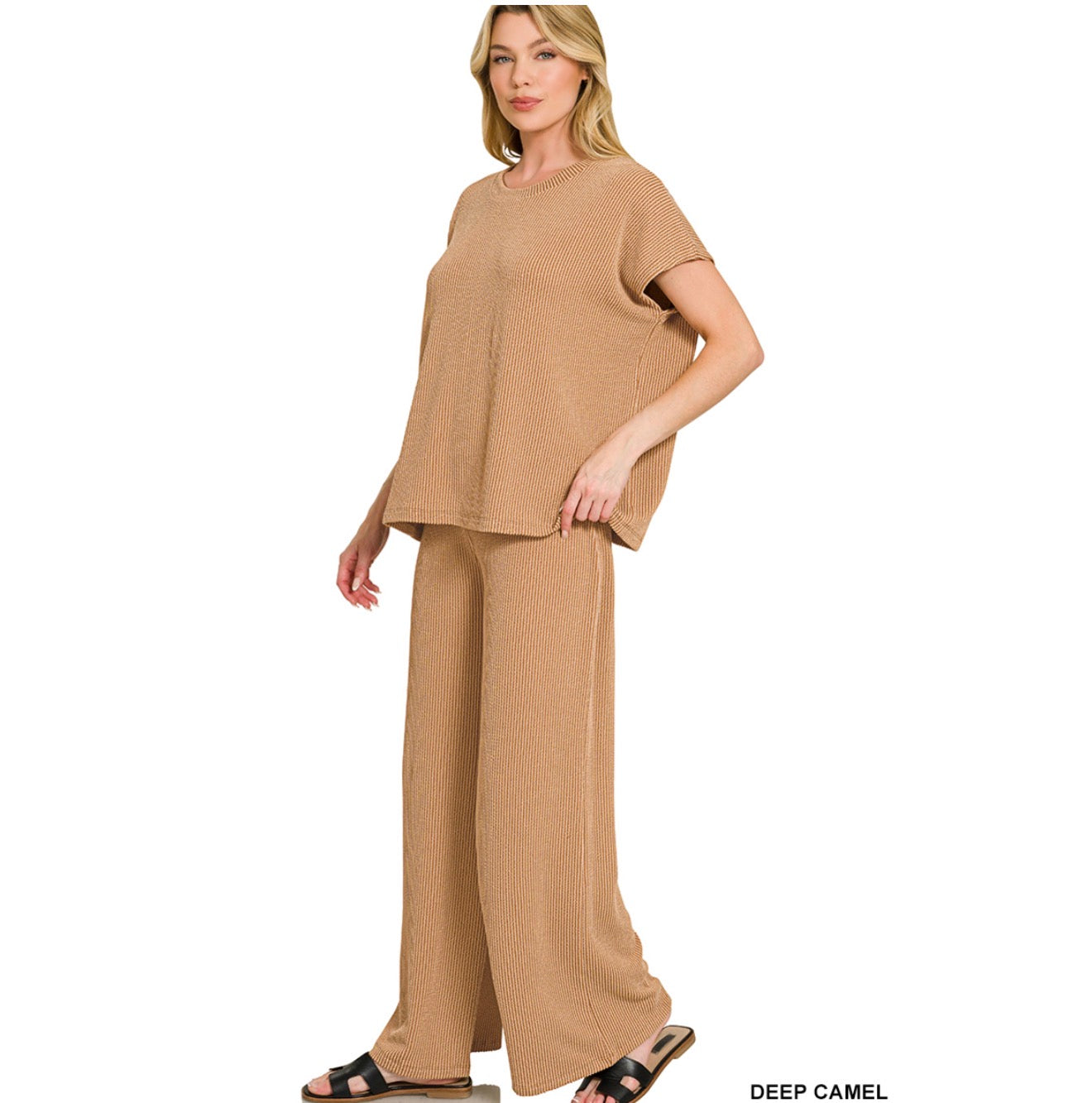 The Golden Hour Ribbed Set ETA 7/31