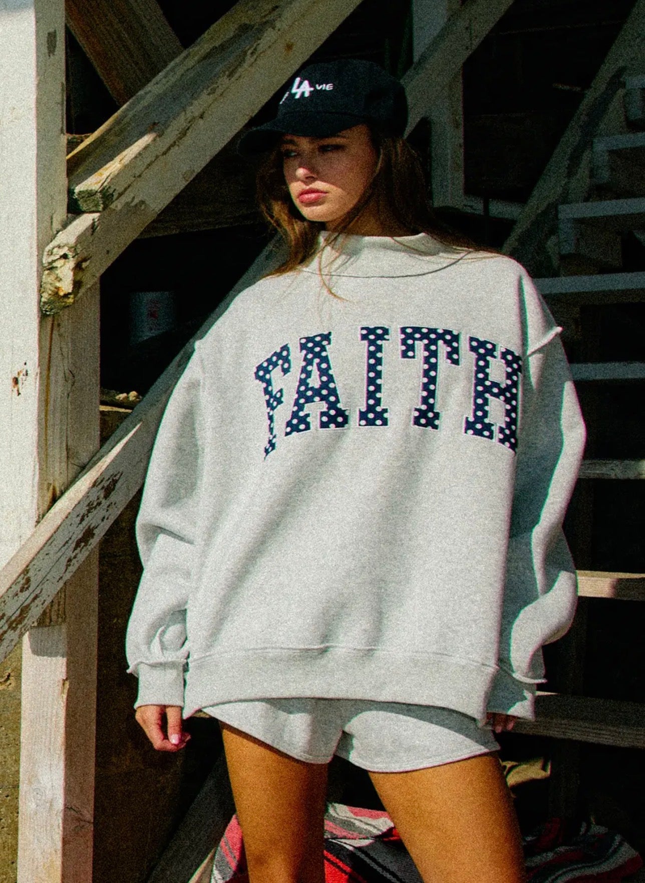 *Preorder* Faith Mock Neck Sweatshirt  (this is on the way should be here 4/21)