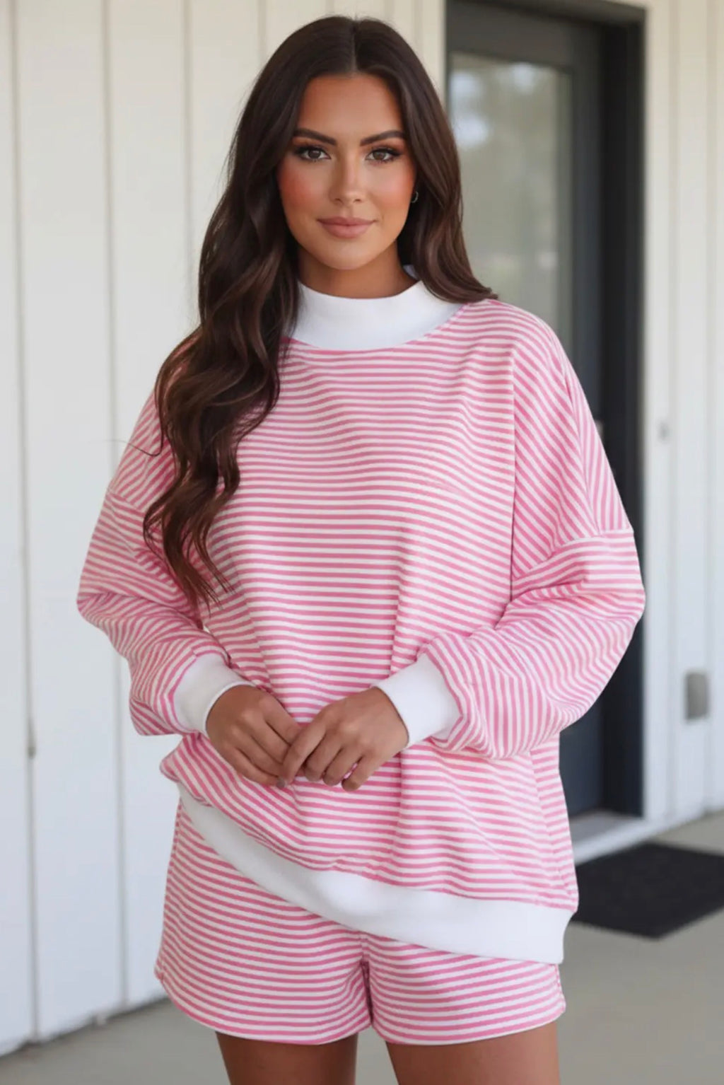 Pretty In Pink Stripe Set