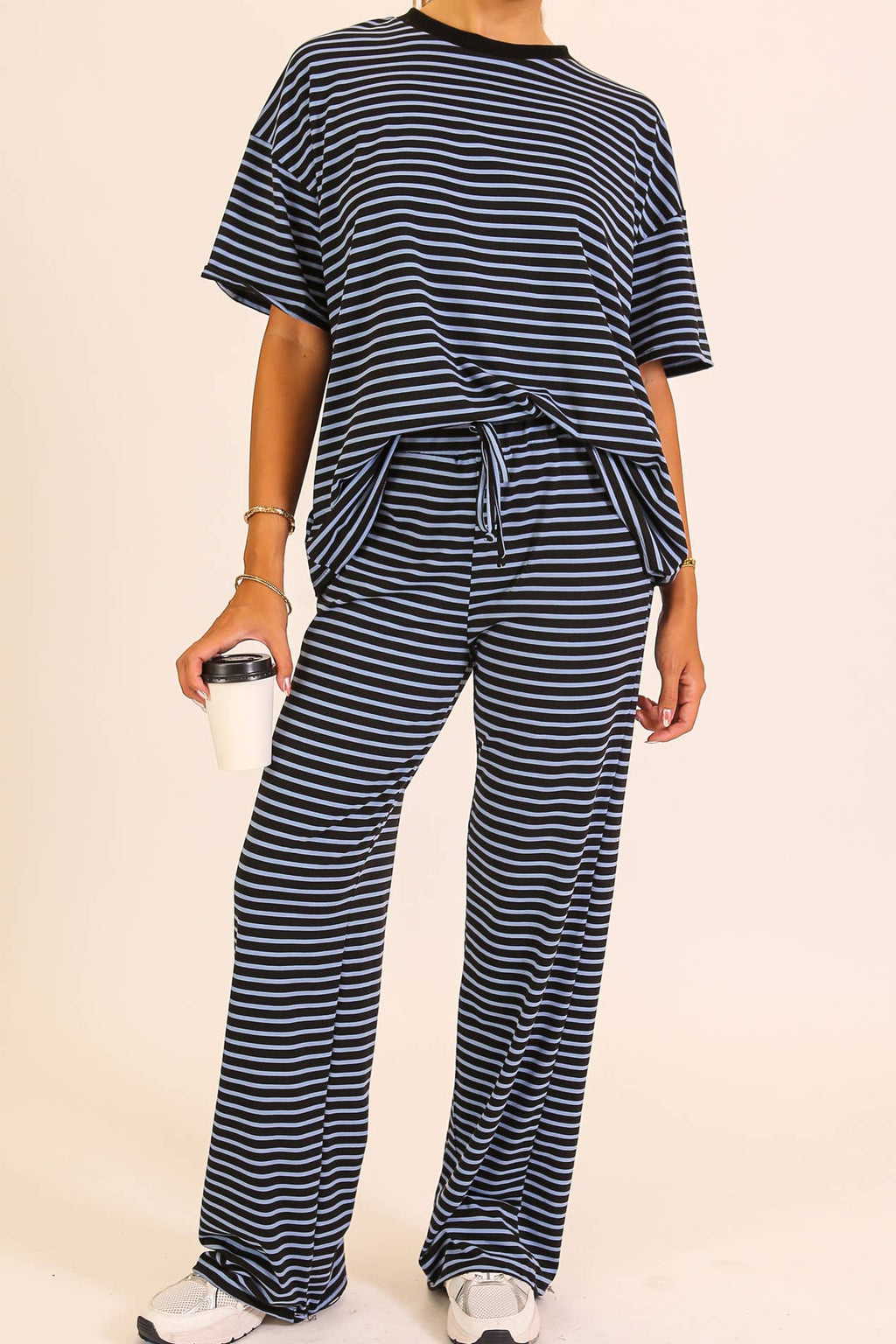 Striped Lounge Top & Pants Set ETA 10/7