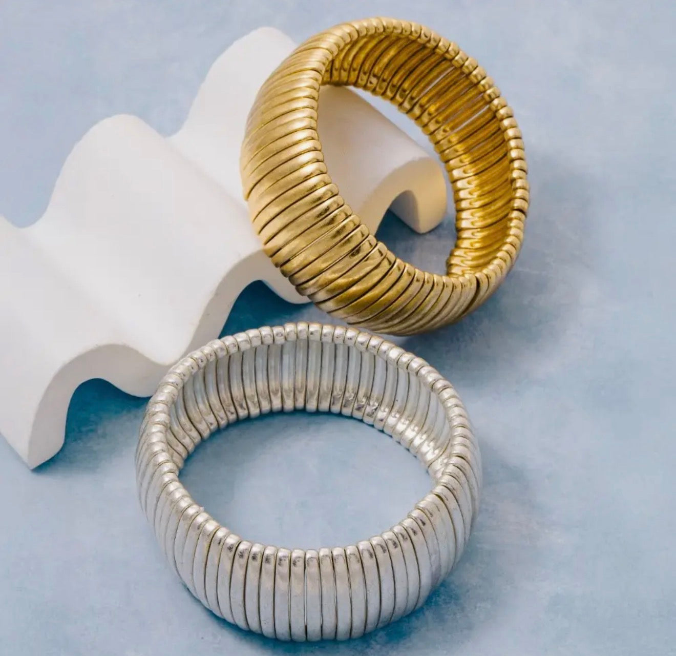 Silver Stretch Bracelet