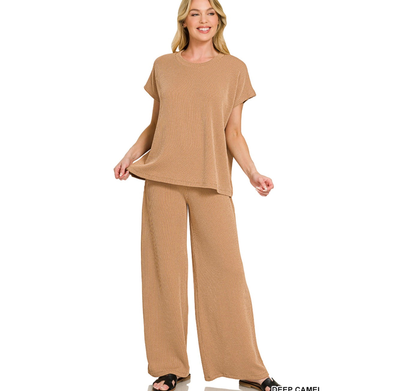 The Golden Hour Ribbed Set ETA 7/31