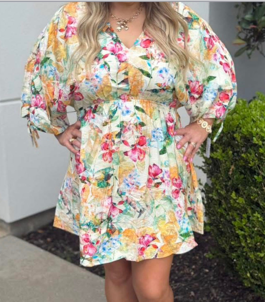 Summer In Bloom Dress Entro