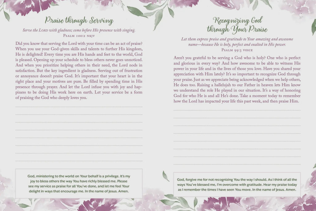 Raise a Hallelujah Prayer & Praise Journal