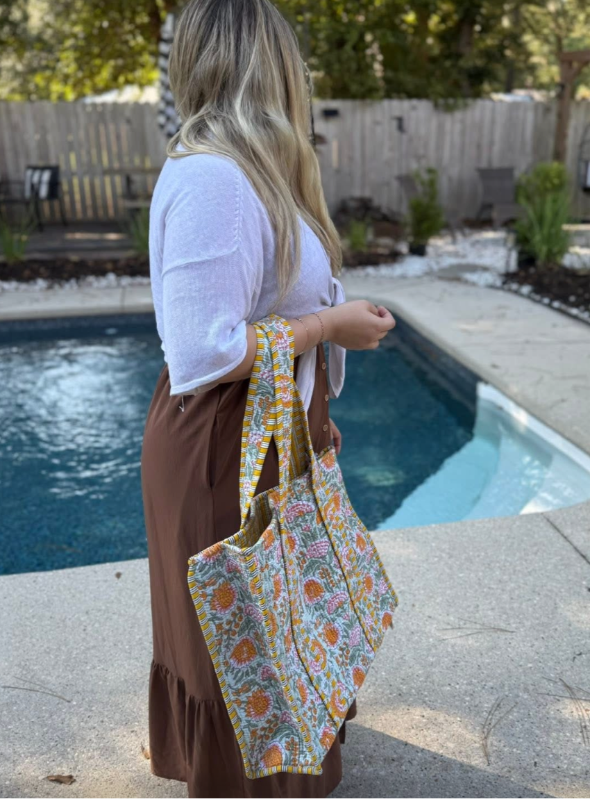 The Joy Quilted Tote