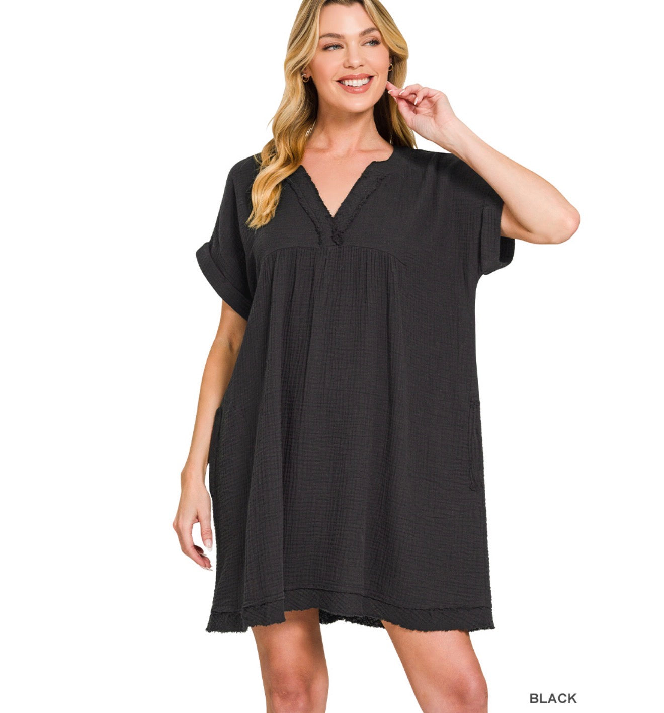 The Easy Living Dress Black