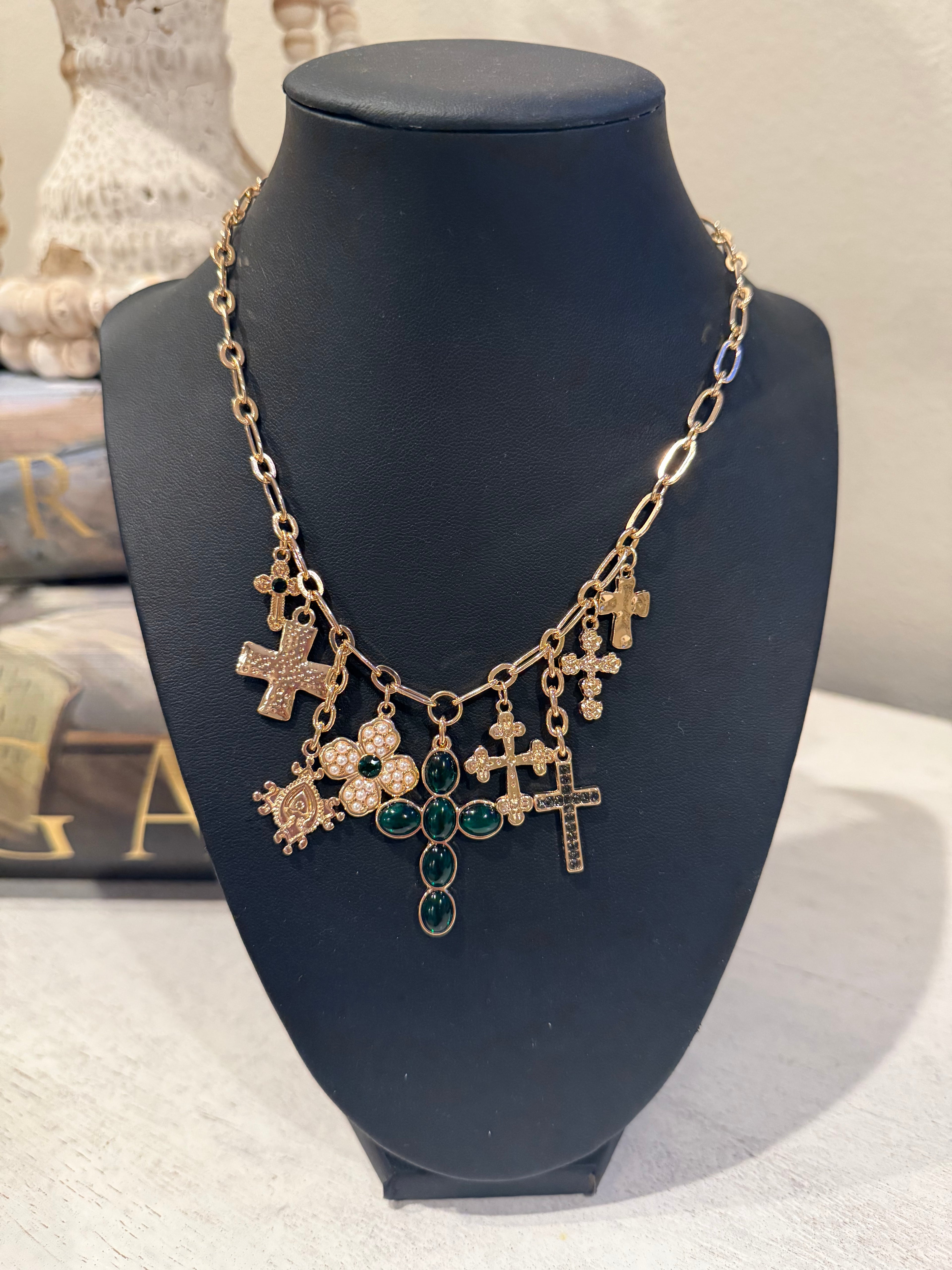 Cross Charm Necklace