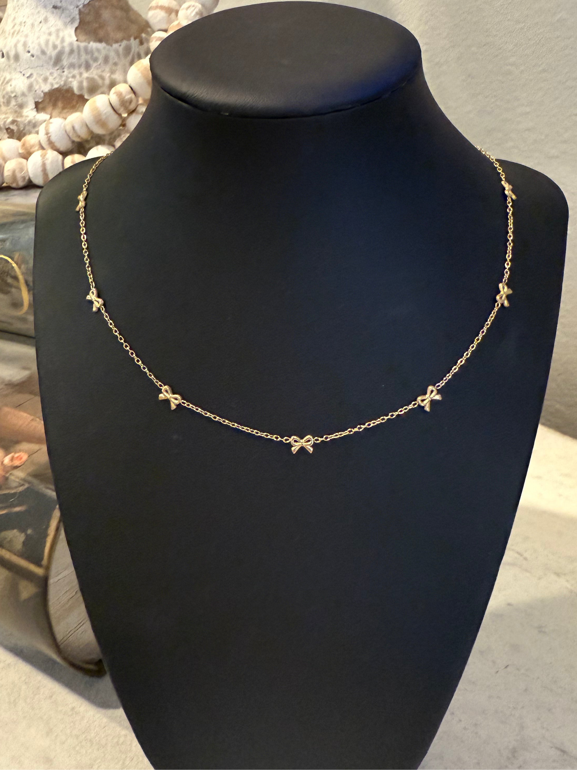 The Jane Bow Necklace