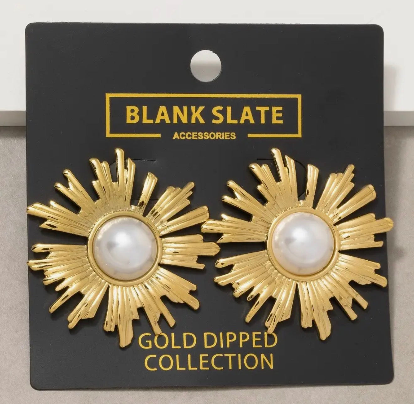 Glam Gold Earrings