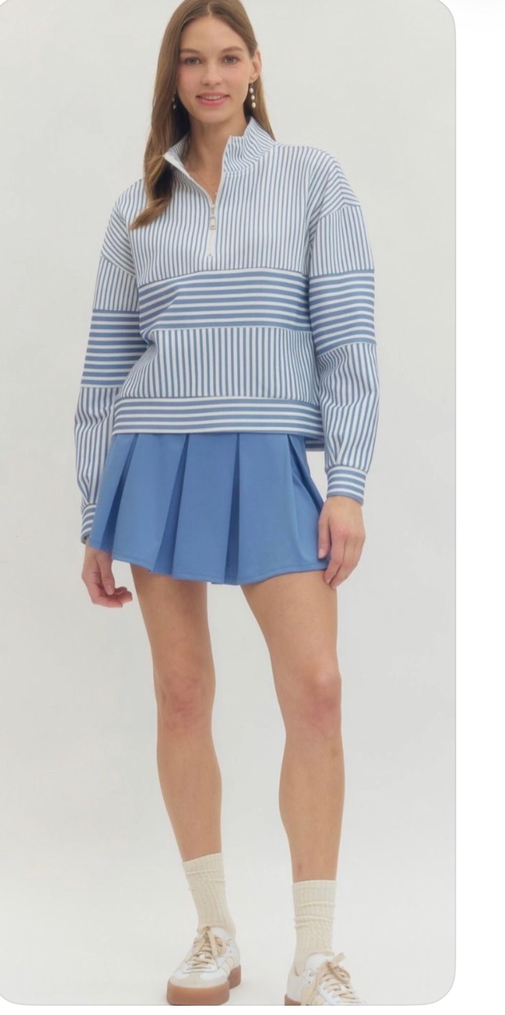 The Hampton Half Zip Top