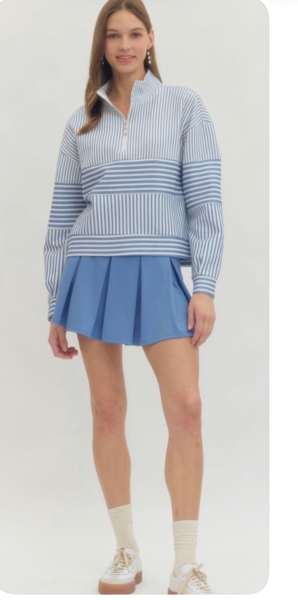 The Hampton Half Zip Top