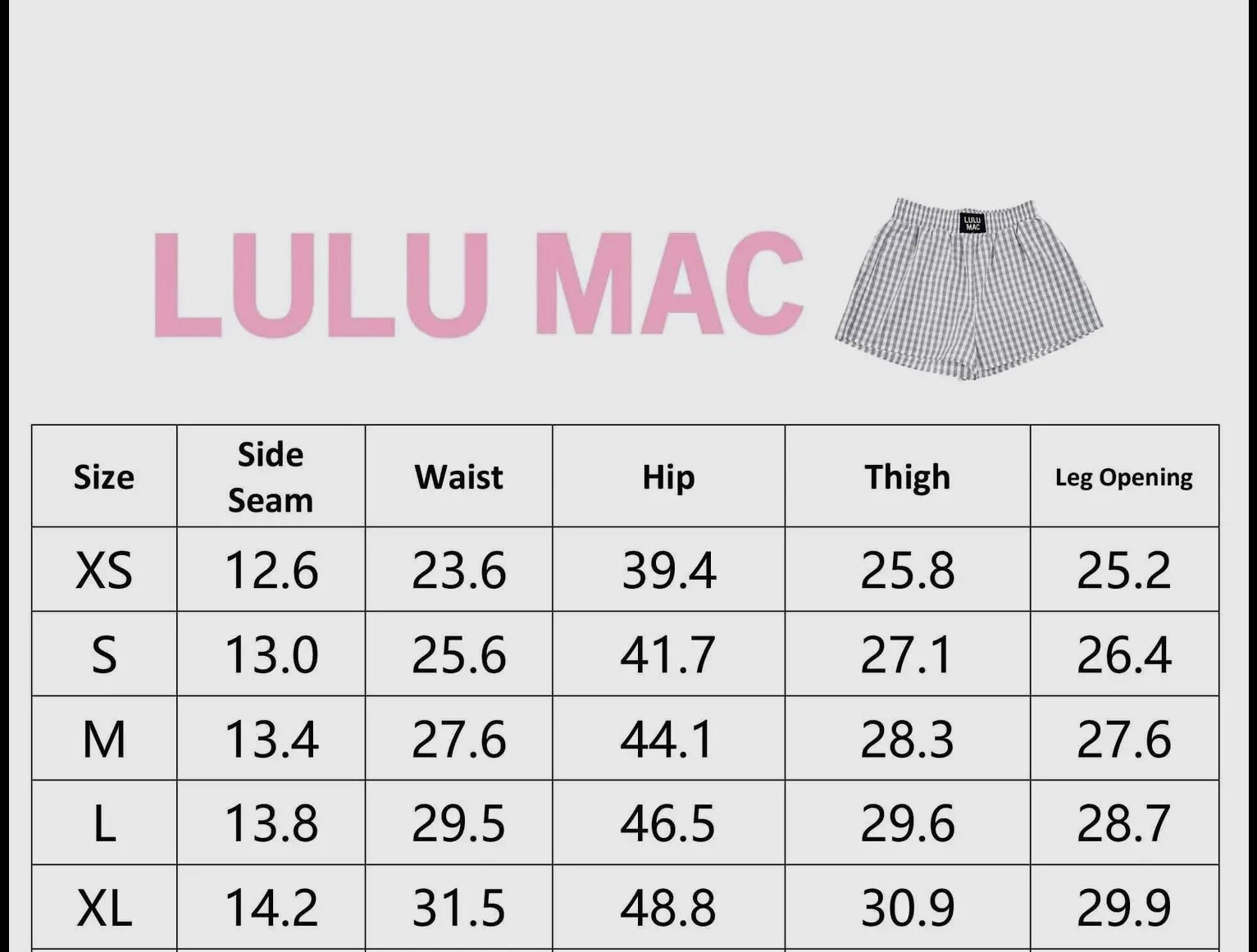 ,ULU MAC PINK GINGHAM SHORTS