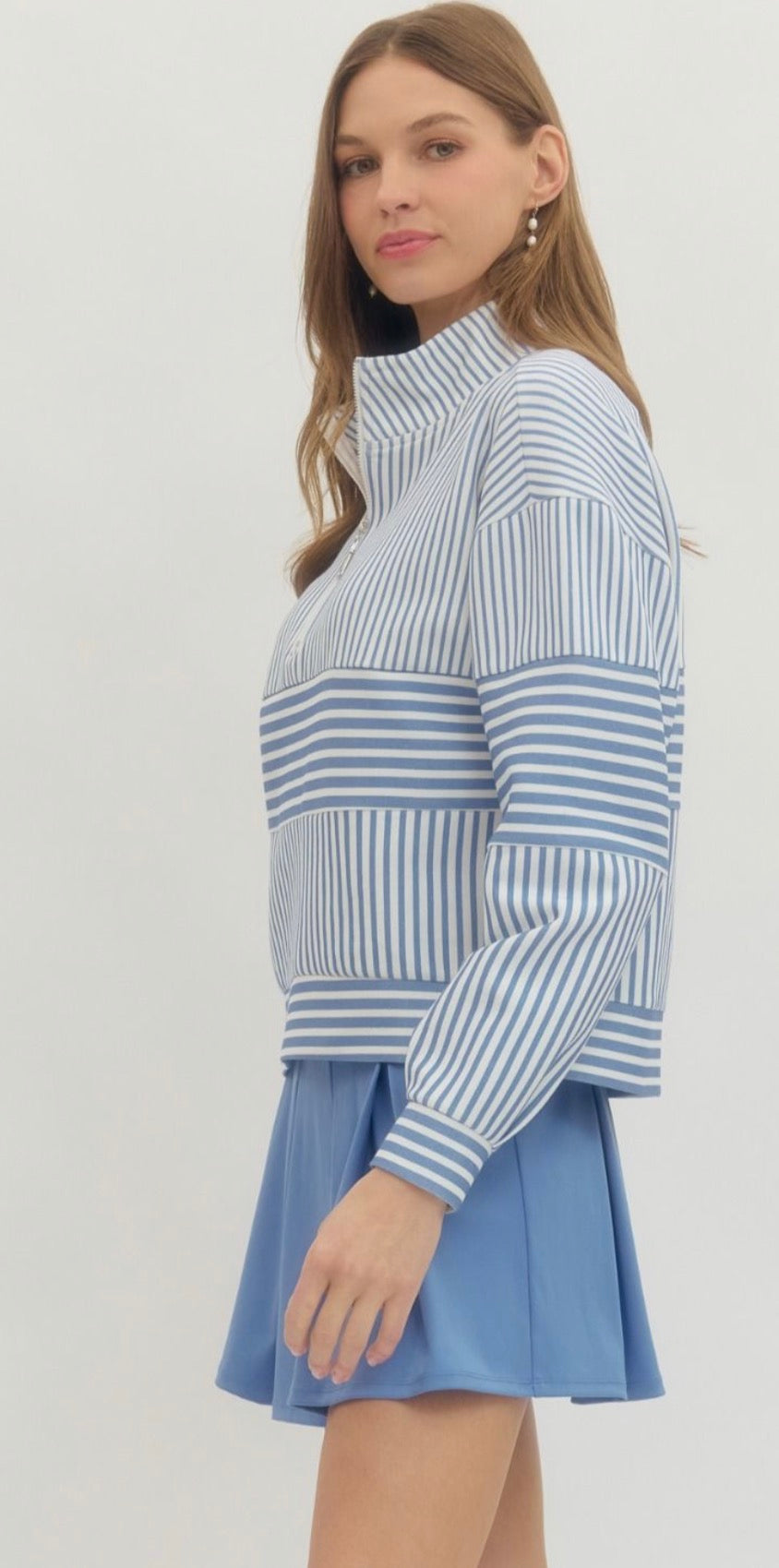 The Hampton Half Zip Top