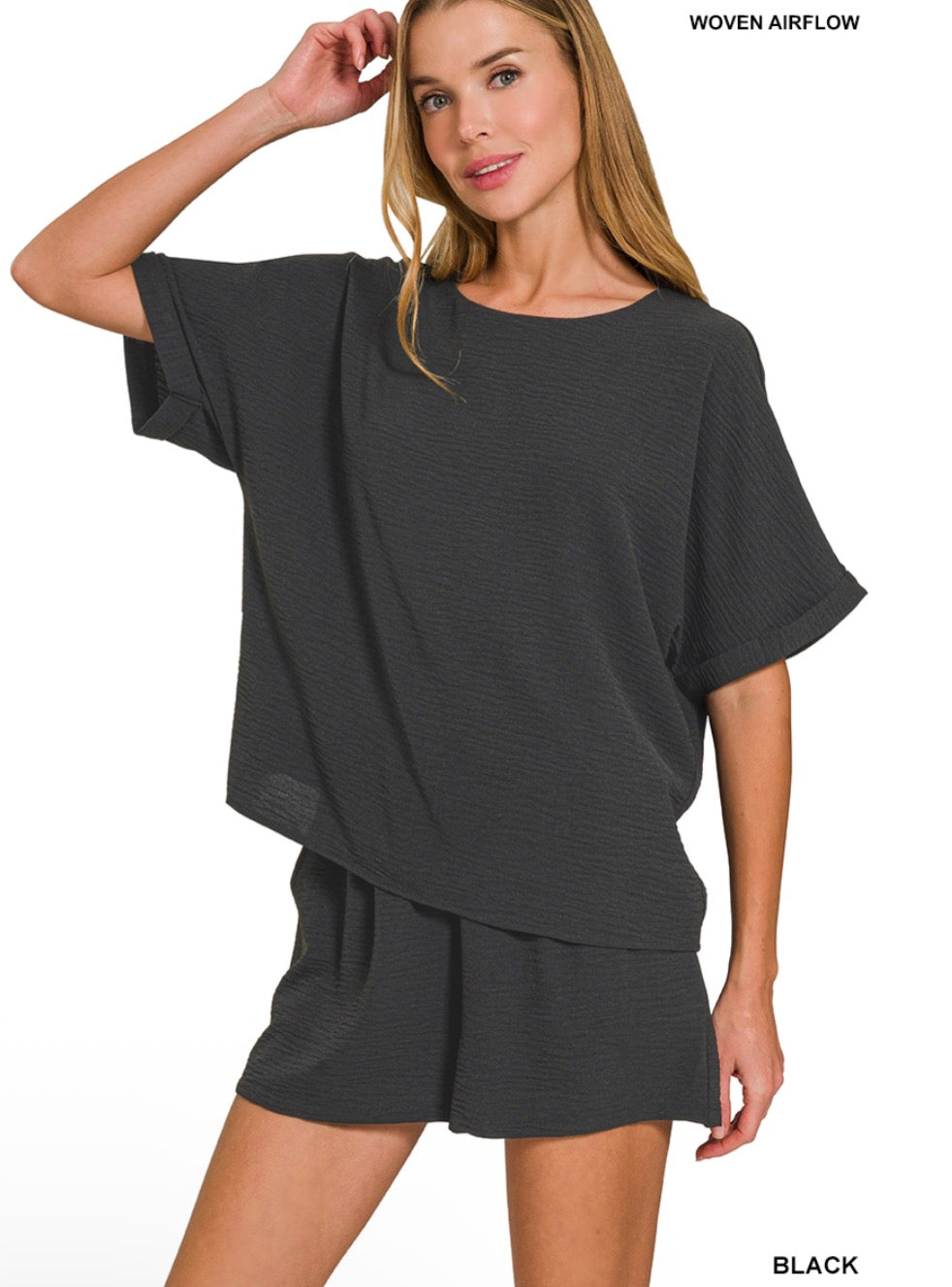 Zenana Black Airflow set