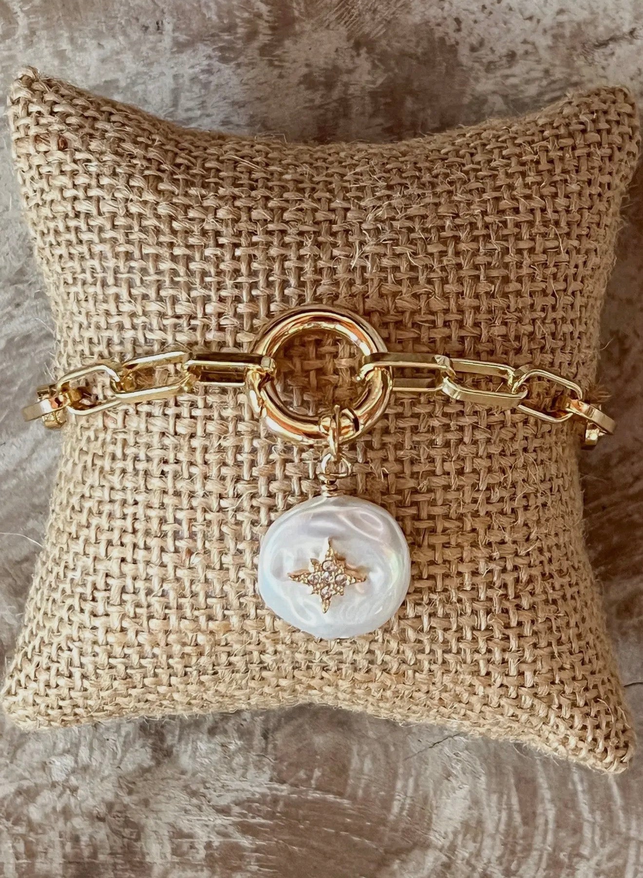 Pearl Star Bracelet