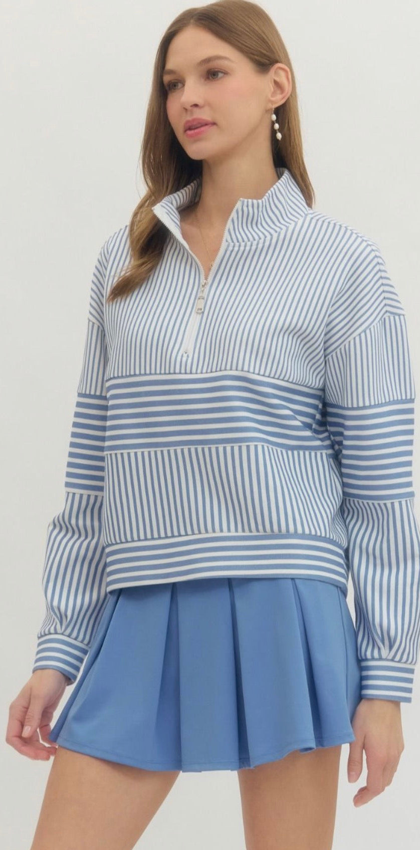 The Hampton Half Zip Top