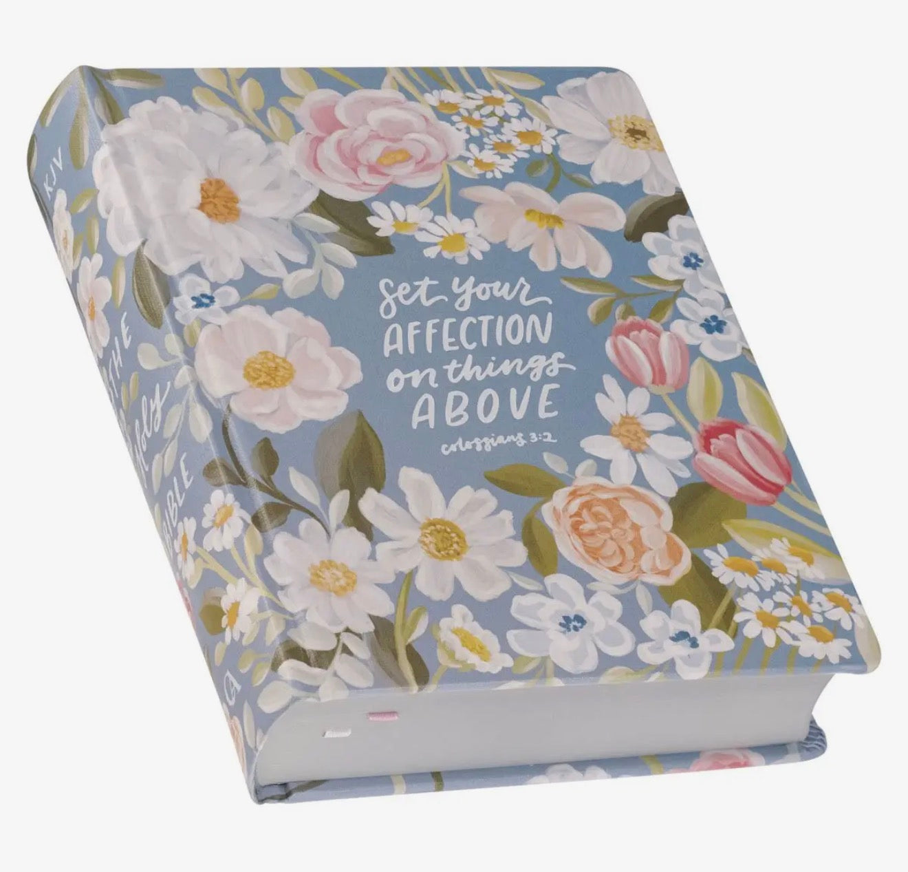 Things Above Floral Bible